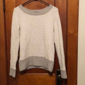 Warm geometric sweater